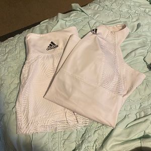 White Adidas Tennis Set
